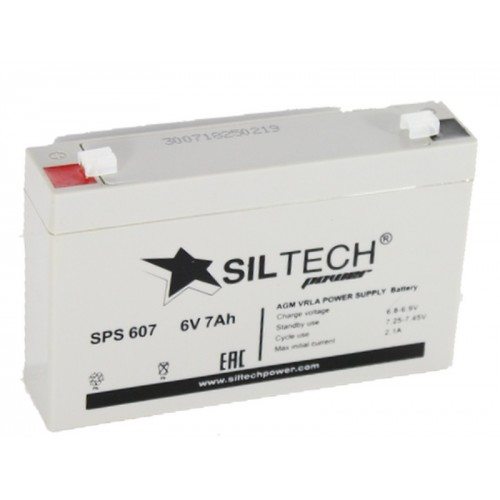 Аккумулятор SILTECH SPS 607 (6V-7A) 151х35х94 (уп.16шт)